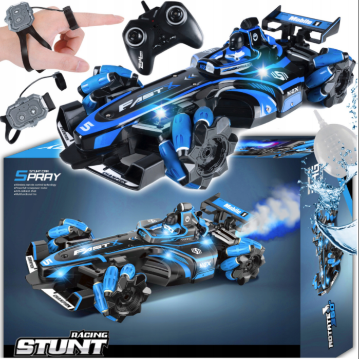 Mașină cu telecomandă RC 4x4 Drift – control prin gesturi, efect de fum, sunete și lumini [7]