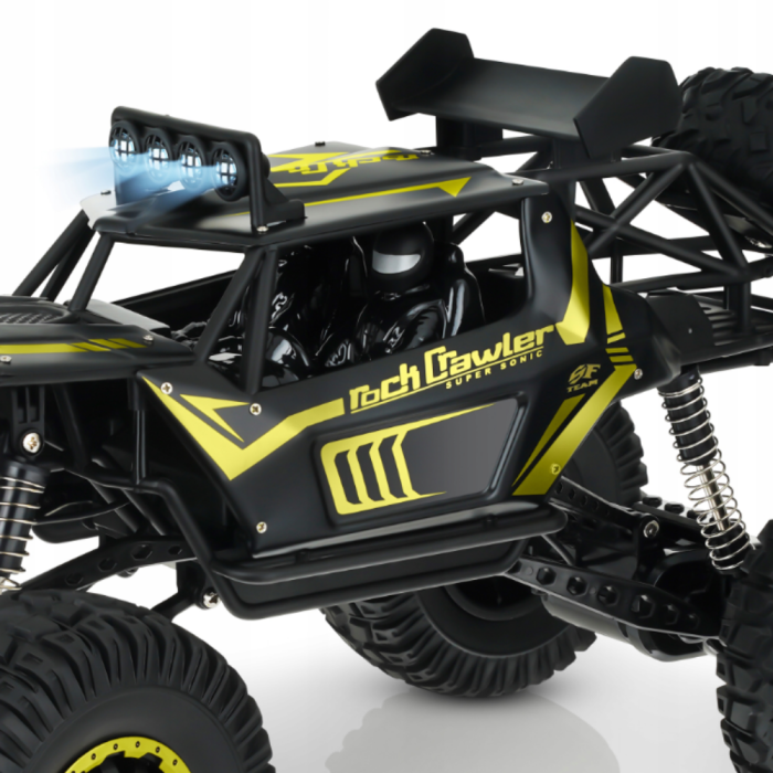 Mașină cu telecomandă RC Monster Truck 4x4, scară 1:8, cu roți uriașe și suspensie performantă [7]