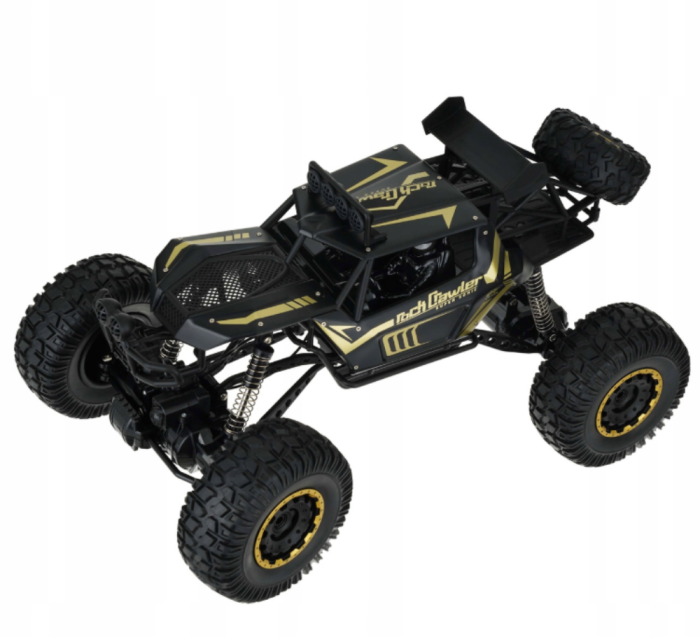 Mașină cu telecomandă RC Monster Truck 4x4, scară 1:8, cu roți uriașe și suspensie performantă [2]