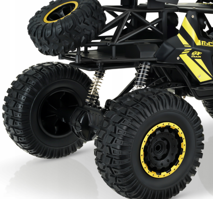 Mașină cu telecomandă RC Monster Truck 4x4, scară 1:8, cu roți uriașe și suspensie performantă [5]