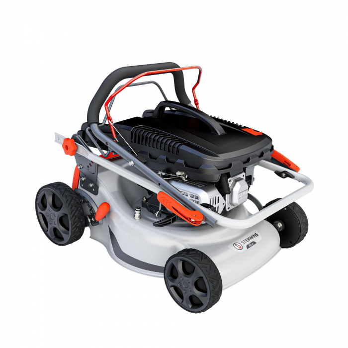 Mașină de tuns iarbă, pe benzina, 2.8 CP, 2.1 kW, 50 L, lățime 40 cm [3]