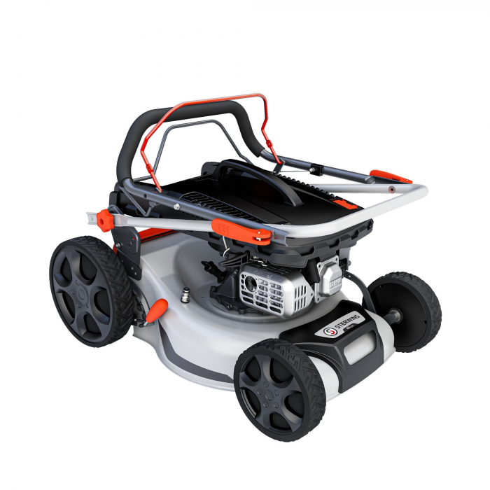 Mașină de tuns iarbă, pe benzină, 3.2 CP, 2.4 kW, 60 L, lățime 46 cm [3]
