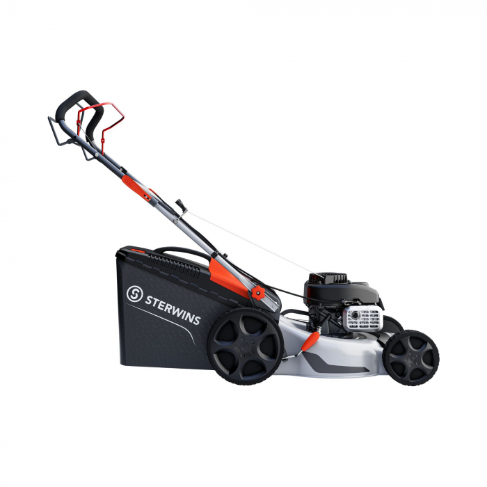 Mașină de tuns iarbă, pe benzină, 3.2 CP, 2.4 kW, 60 L, lățime 46 cm [2]