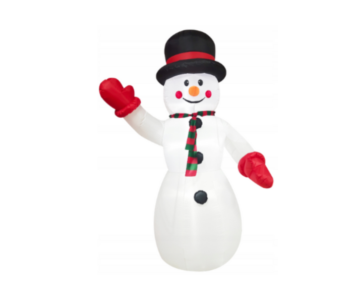 Om de zăpadă gonflabil cu iluminare LED, 180 cm, pentru interior și exterior, IP44 [1]