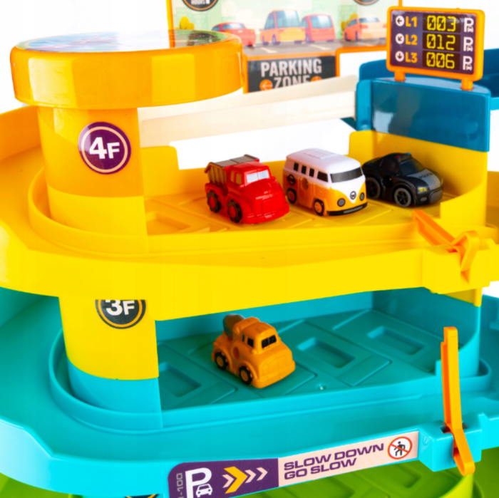 Parcare Auto XL cu Lift Spiral – Aventură pe 5 Niveluri de și Imaginație [5]