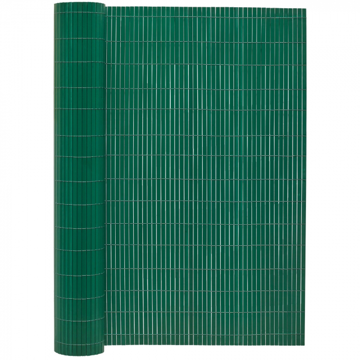 Protectie vizuala gradina si balcon, PVC, 500 x 150 cm, verde [2]