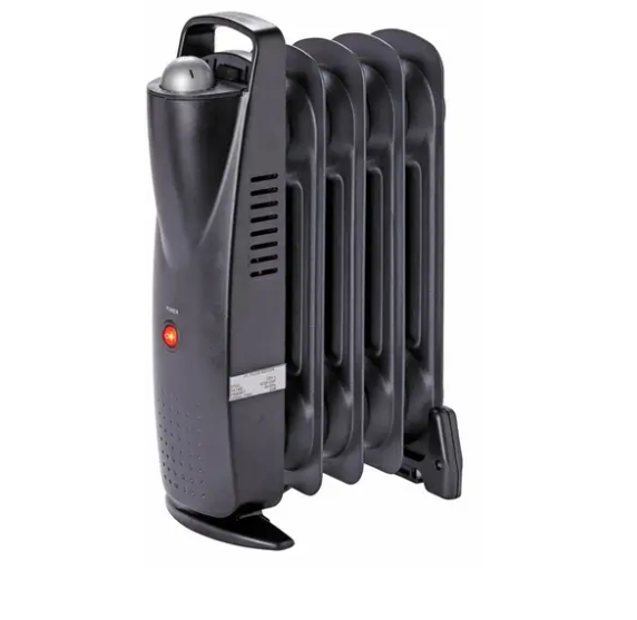 Radiator electric 500 W, Negru, [1]