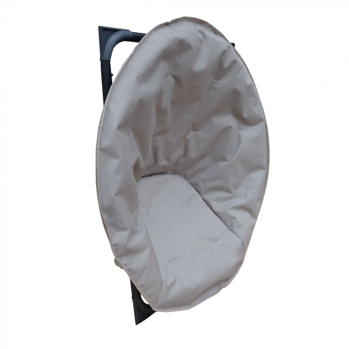 Scaun gradina PRESTIGE II, pliabil, otel/textil, bej [3]