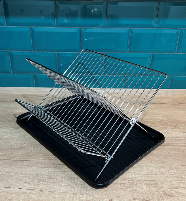 Scurgator de vase pliabil in forma de X, design modern, 43 x 32 x 21 [3]