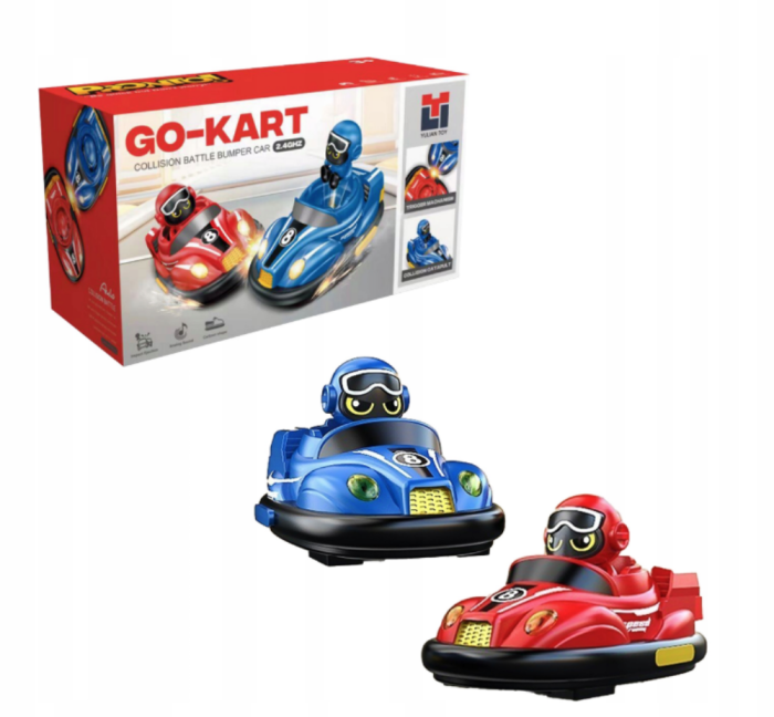 Set mașinuțe cu telecomandă RC – Autodrom pentru 2 jucători, cu 2 controlere wireless, [4]