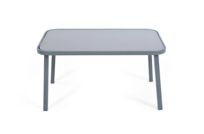 Set mobilier PrestigeGarden ideal pentru gradina/terasa/balcon, culoare gri antracit, otel, 4 persoane, compus din masuta de cafea, 2 scaune si canapea [5]
