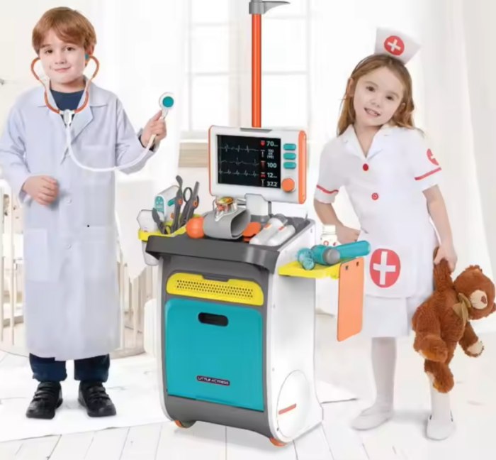 Stație medicală 3 in 1 cu cărucior, sunete, lumini si radiografii [6]