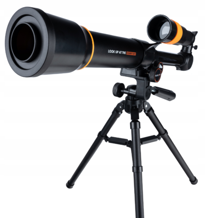 Telescop astronomic educațional pentru copii, cu trepied și două oculare (6 mm și 20 mm) [3]