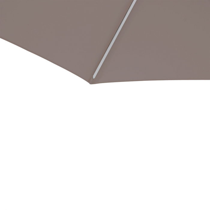 Umbrela terasa, aluminiu/poliester, 285 x 285 cm, H 271 cm, bej [8]