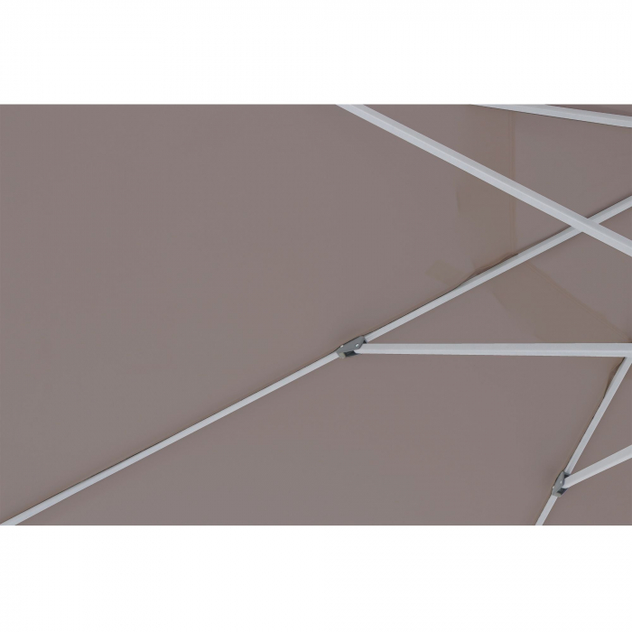 Umbrela terasa, aluminiu/poliester, 285 x 285 cm, H 271 cm, bej [7]