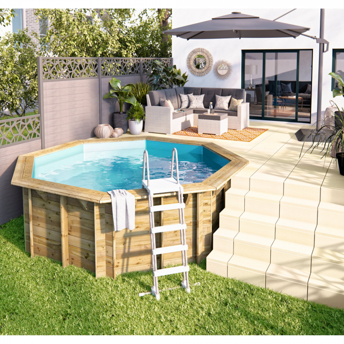 Umbrela terasa cu rotire 360 grade, otel/poliester, 286 x 286 cm, H 264 cm, bej [8]