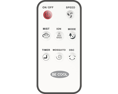 Ventilator cu picior Ø40cm 90W, cu pulverizare [5]