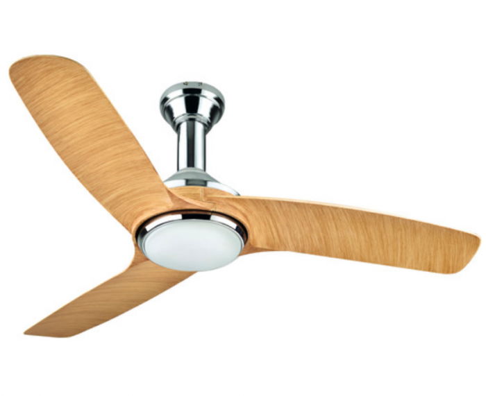 Ventilator de tavan cu lustra, include telecomanda, diametru 132 cm, 28W, iluminare cu led integrat 2200 lumeni, 5 trepte viteza [4]