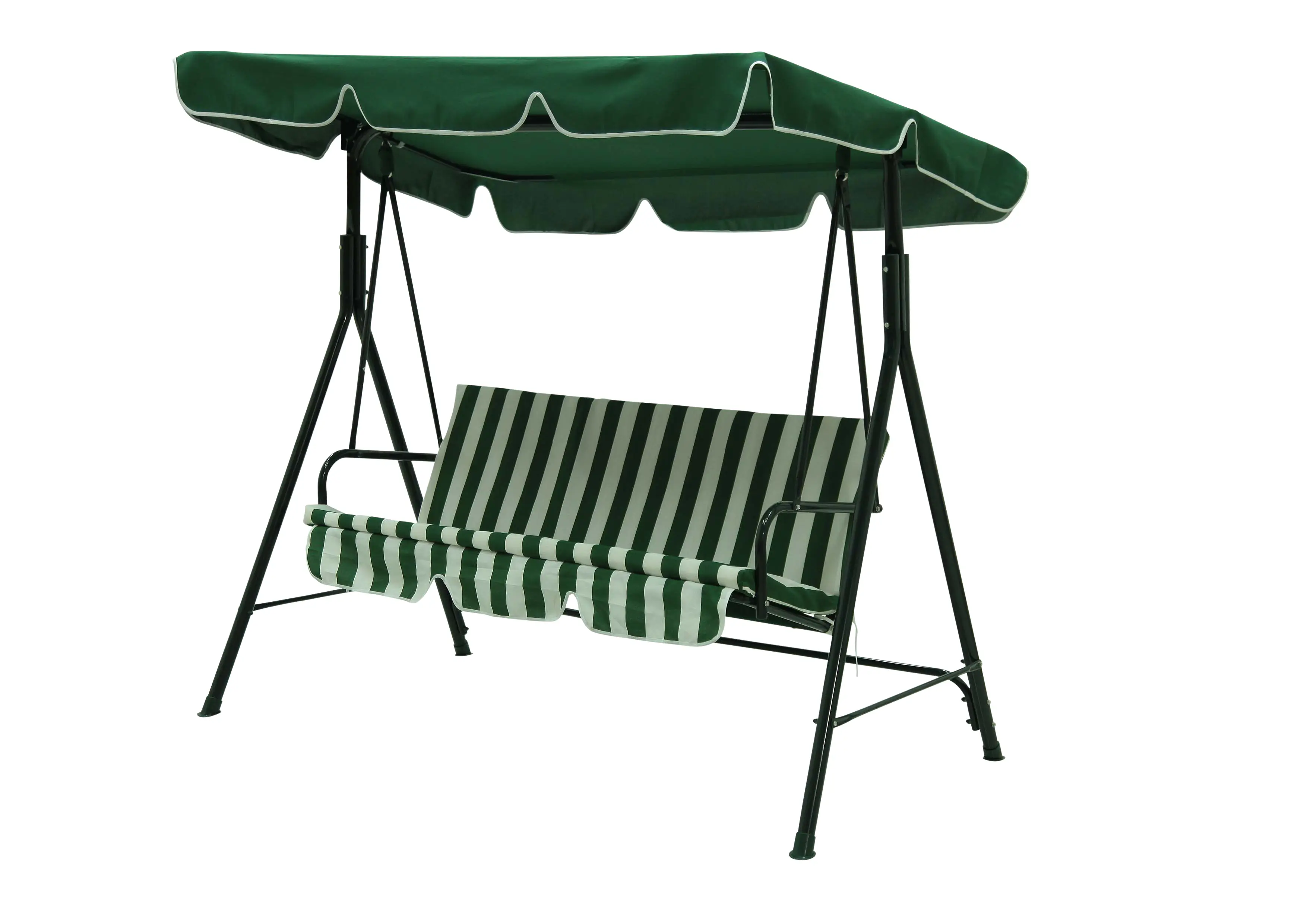 Gradina - Balansoar de gradina PRESTIGE, verde, otel, 178 x 106 x 152 cm, sarcina maxima 200 kg