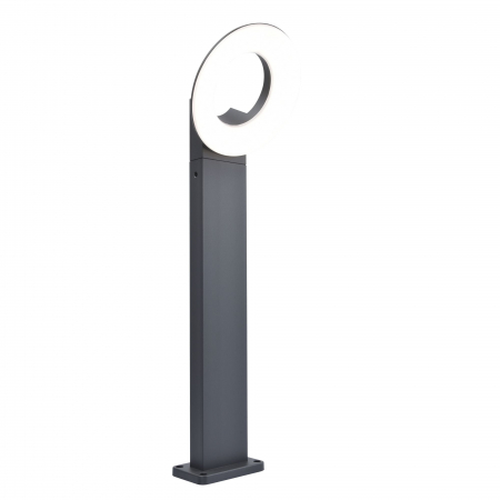 Corpuri de iluminat exterior - Baliza LED, 1790 lm, lumina neutra, 4000K, IP54, H60CM, gri