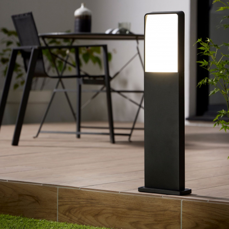 Baliza LED, 1900 lm, lumina neutra, 4000K, IP54, H70CM, gri [5]