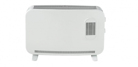 Convector electric cu functie turbo, 2000 W, 435 x 730 x 150 mm, Alb [1]