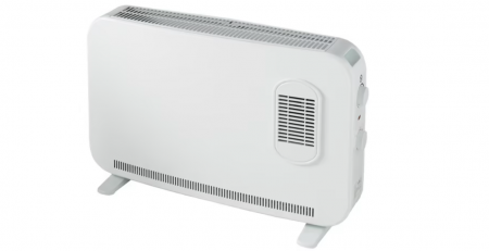 Aparate de încălzit electrice - Convector electric cu functie turbo, 2000 W, 435 x 730 x 150 mm, Alb