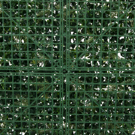 Gard viu artificial din frunze, 100 x 100 cm, verde [3]