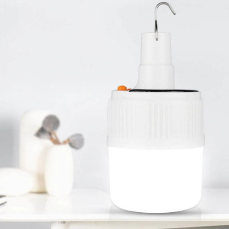 Lampă portabilă solară cu LED – iluminat eficient și ideal pentru camping sau utilizare de urgență [2]