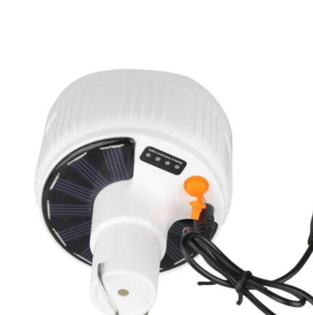 Lampă portabilă solară cu LED – iluminat eficient și ideal pentru camping sau utilizare de urgență [1]