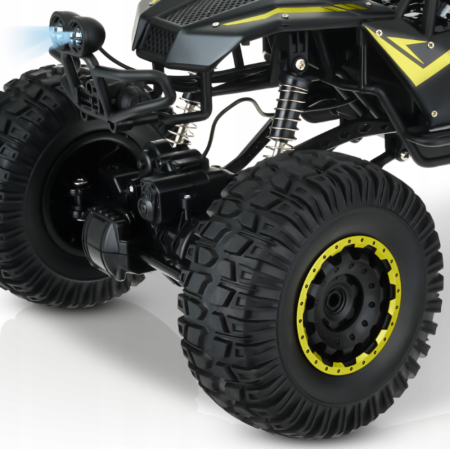 Mașină cu telecomandă RC Monster Truck 4x4, scară 1:8, cu roți uriașe și suspensie performantă [5]