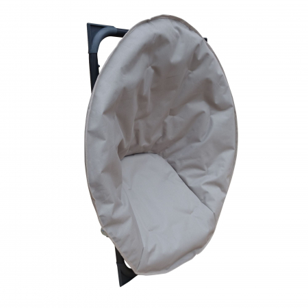 Scaun gradina PRESTIGE II, pliabil, otel/textil, bej [2]