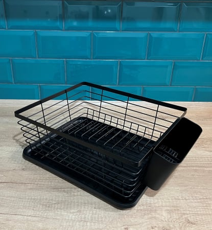 Scurgator de vase, negru, 36 x 30 x 14 [3]