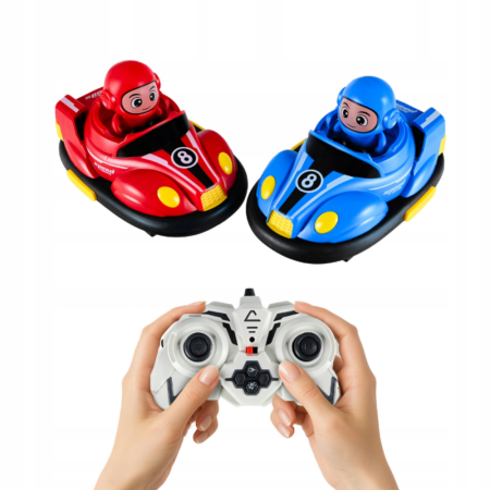 Set mașinuțe cu telecomandă RC – Autodrom pentru 2 jucători, cu 2 controlere wireless, [2]