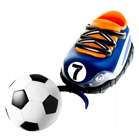 Set mașinuțe cu telecomandă RC – Autodrom pentru 2 jucători, cu porți, minge și baterii incluse [5]