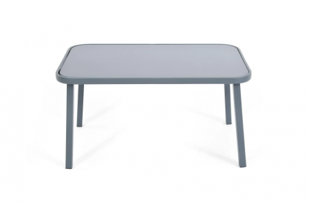 Set mobilier PrestigeGarden ideal pentru gradina/terasa/balcon, culoare gri antracit, otel, 4 persoane, compus din masuta de cafea, 2 scaune si canapea [4]