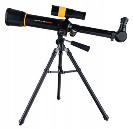 Telescop astronomic educațional pentru copii, cu trepied și două oculare (6 mm și 20 mm) [1]