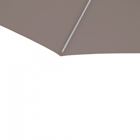 Umbrela terasa, aluminiu/poliester, 285 x 285 cm, H 271 cm, bej [7]