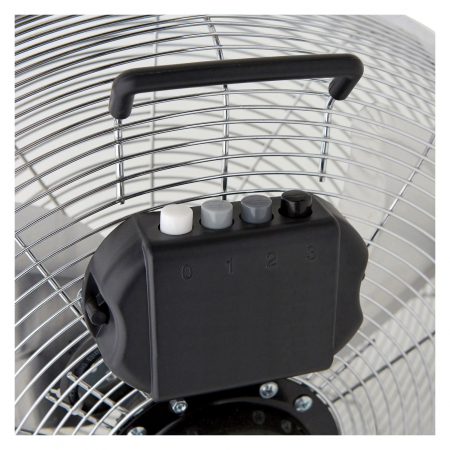 Ventilator de podea, 45 W, Ø 30 cm, 3 viteze, finisaj cromat [5]