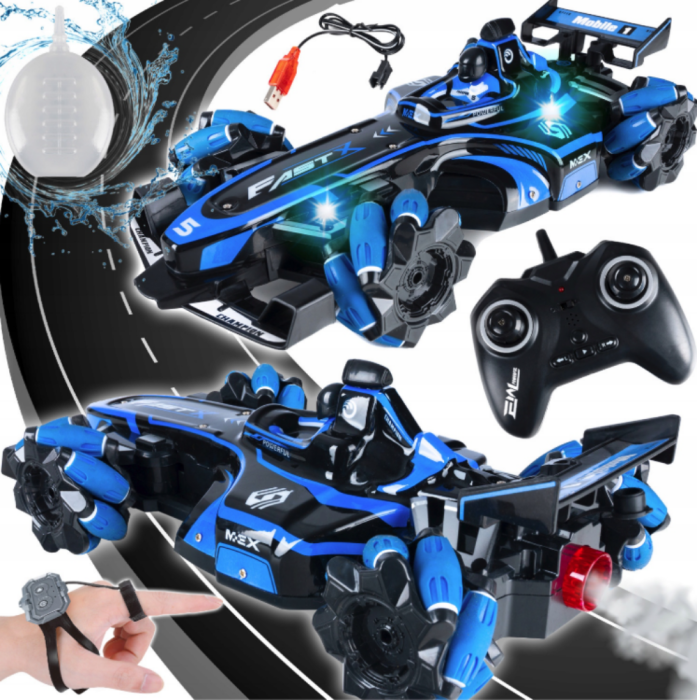 Mașină cu telecomandă RC 4x4 Drift – control prin gesturi, efect de fum, sunete și lumini [4]