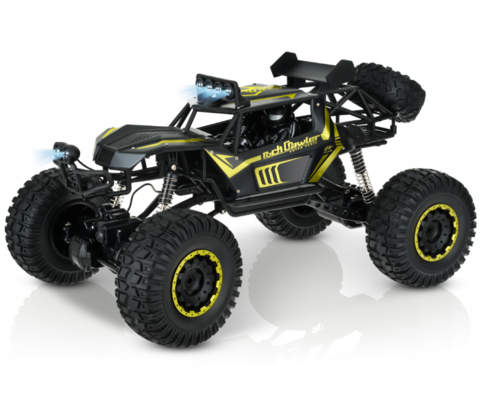 Mașină cu telecomandă RC Monster Truck 4x4, scară 1:8, cu roți uriașe și suspensie performantă [3]