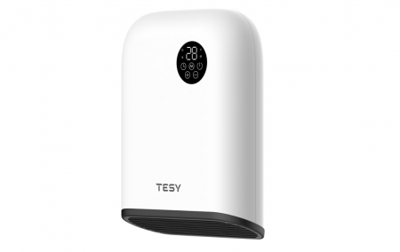 Aeroterma de baie Tesy HL 249 VB W, 2000 W, termostat electronic, functii Confort / Eco / Anti-inghet, touch control, alb [1]