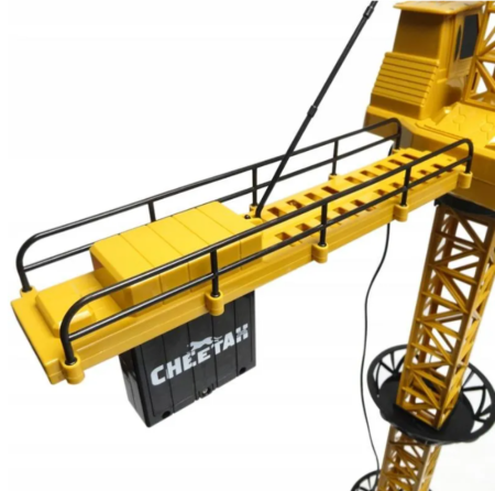 Macara de construcții cu telecomandă, efecte sonore și luminoase, înălțime 128 cm, braț 93 cm [4]
