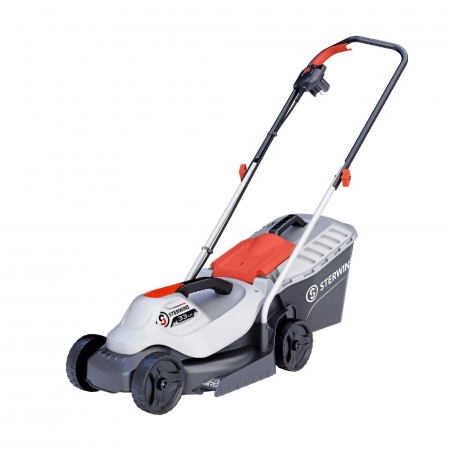 Mașini de grădină și unelte - Mașină de tuns iarbă, electrică, 1200 W, 30 L, lățime 33 cm