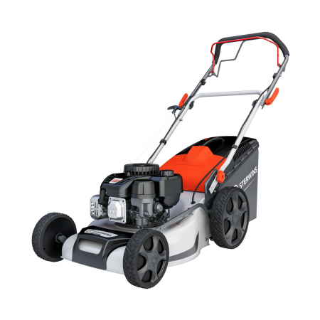 Unelte electrice - Mașină de tuns iarbă, pe benzină, 3.2 CP, 2.4 kW, 60 L, lățime 46 cm