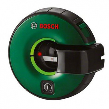 Unelte electrice - Nivela laser cu linii Bosch Atino 0603663A00, 630-650 nm dioda laser, 0.3° autonivelare, +/-2 mm/m precizie, 2 m domeniu lucru, 1 pad cu gel, 1 x 1.5 V LR6 (AA), capac de protectie pentru padul cu gel