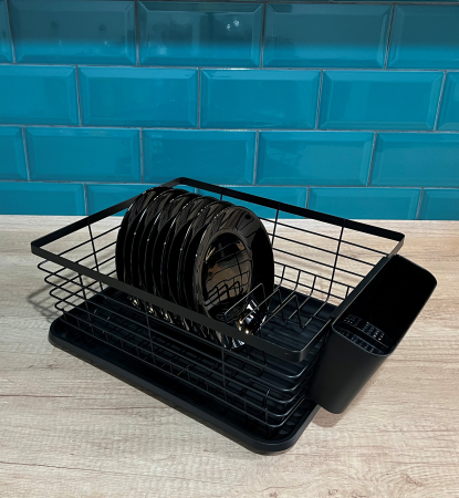Scurgator de vase, negru, 36 x 30 x 14 [1]