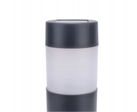 Set 2 balize solare, lumină albă neutră 4000K, 2 lumeni, IP44, 26,5 cm (39 cm cu țăruș) [1]