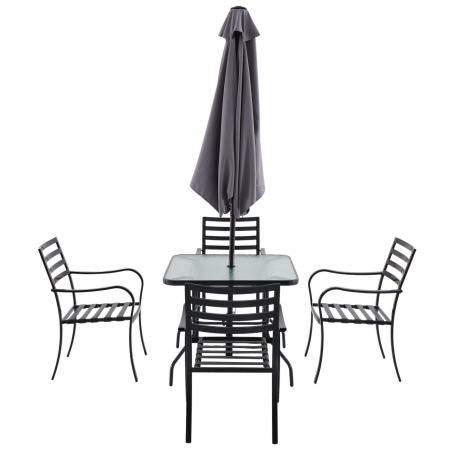 Set mobilier gradina, pentru 4 persoane [1]