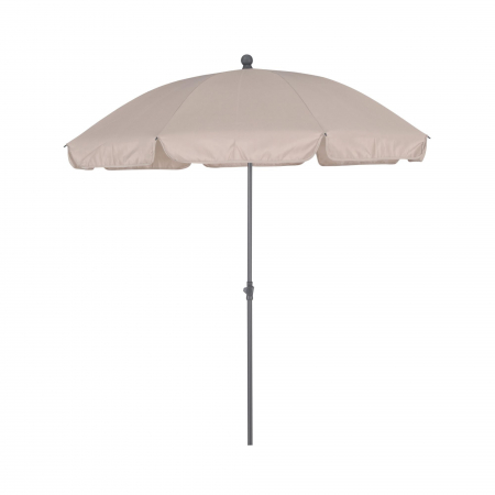 Umbrele - Umbrela plaja, otel/poliester, diametru 177 cm, H 228 cm, bej